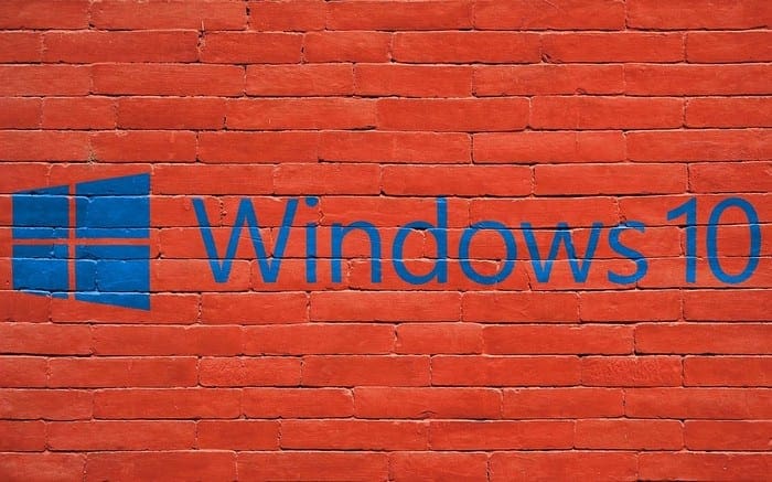 Windows 10 Header