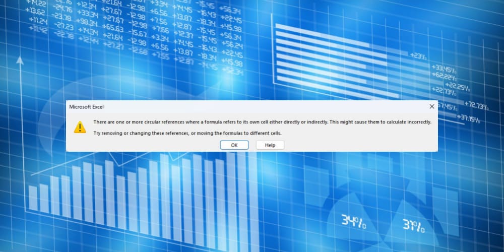 How to Find Circular References in Excel to Avoid Faulty Data