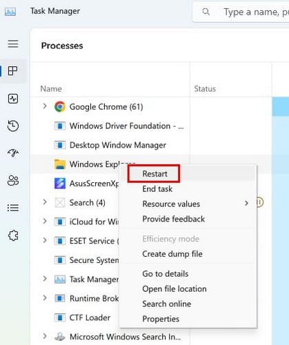 Update Windows Explorer