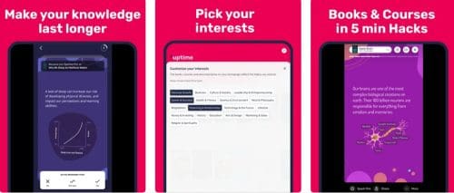 Uptime 5-min Books, Courses