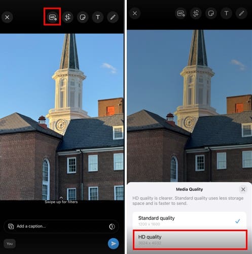 WhatsApp HD file iPhone