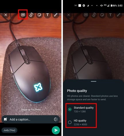 Send HD Pictures and Videos
