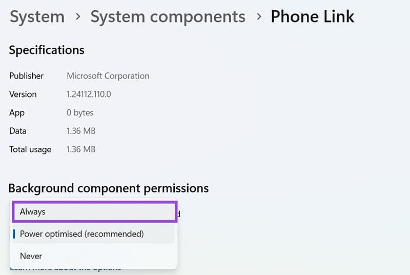 Windows Phone Link App Isnt Working 5
