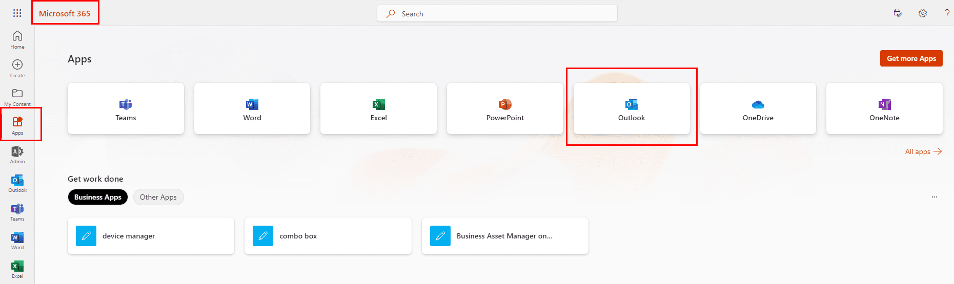Access Outlook Web App and fix error 0x80071129 on OneDrive