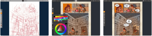 Comic Draw drawing apps for iPad