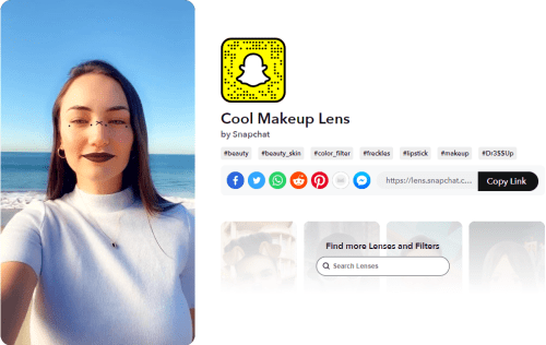 Cool Makeup Lens