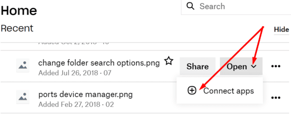 download dropbox file