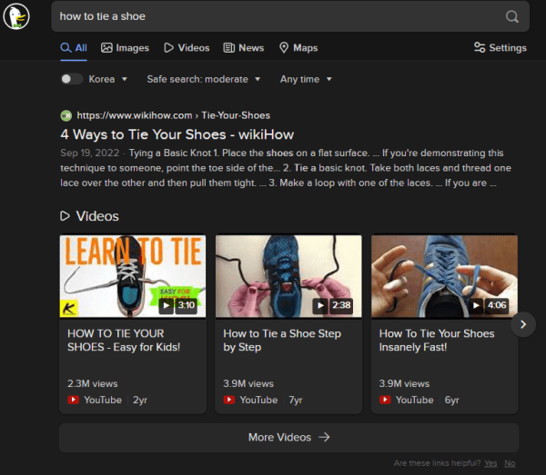 DuckDuckGo Search Results