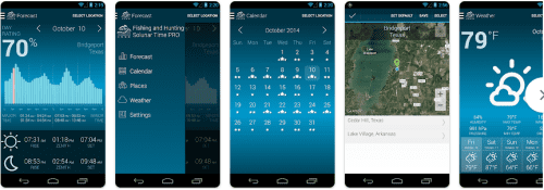 Fishing & Hunting Solunar Time best fishing apps for Android
