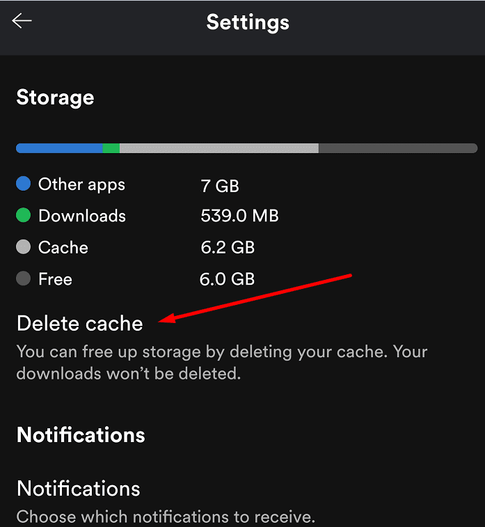 google pixel phone clear cache