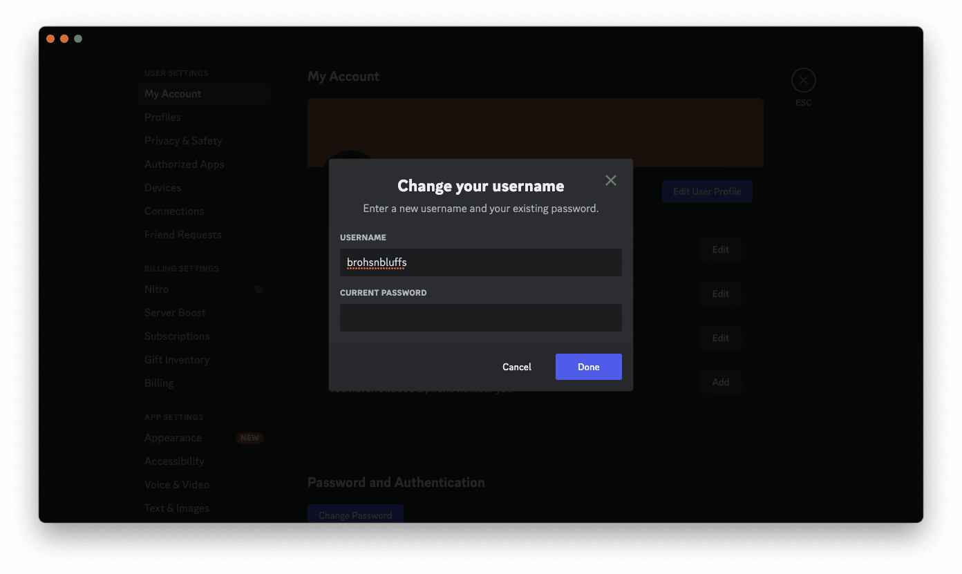 How to change your Discord Name from your computer - 3