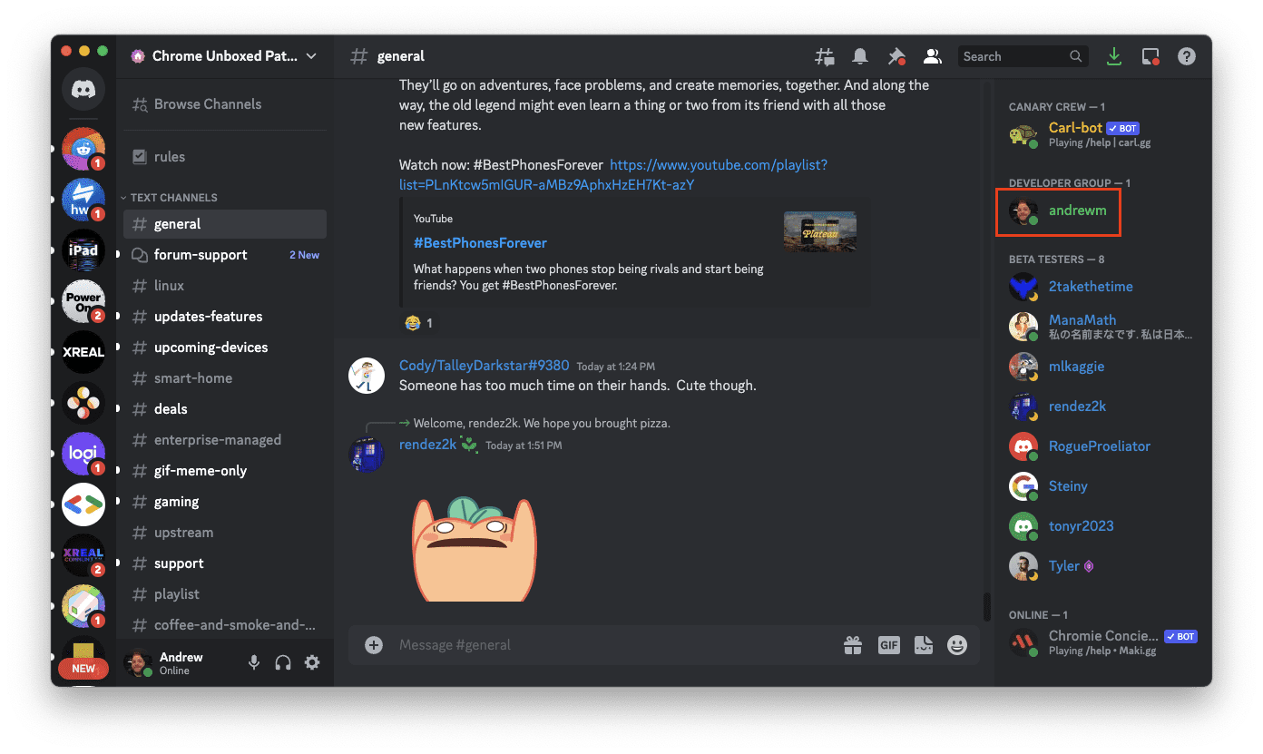 How to change your Discord server nickname - 2