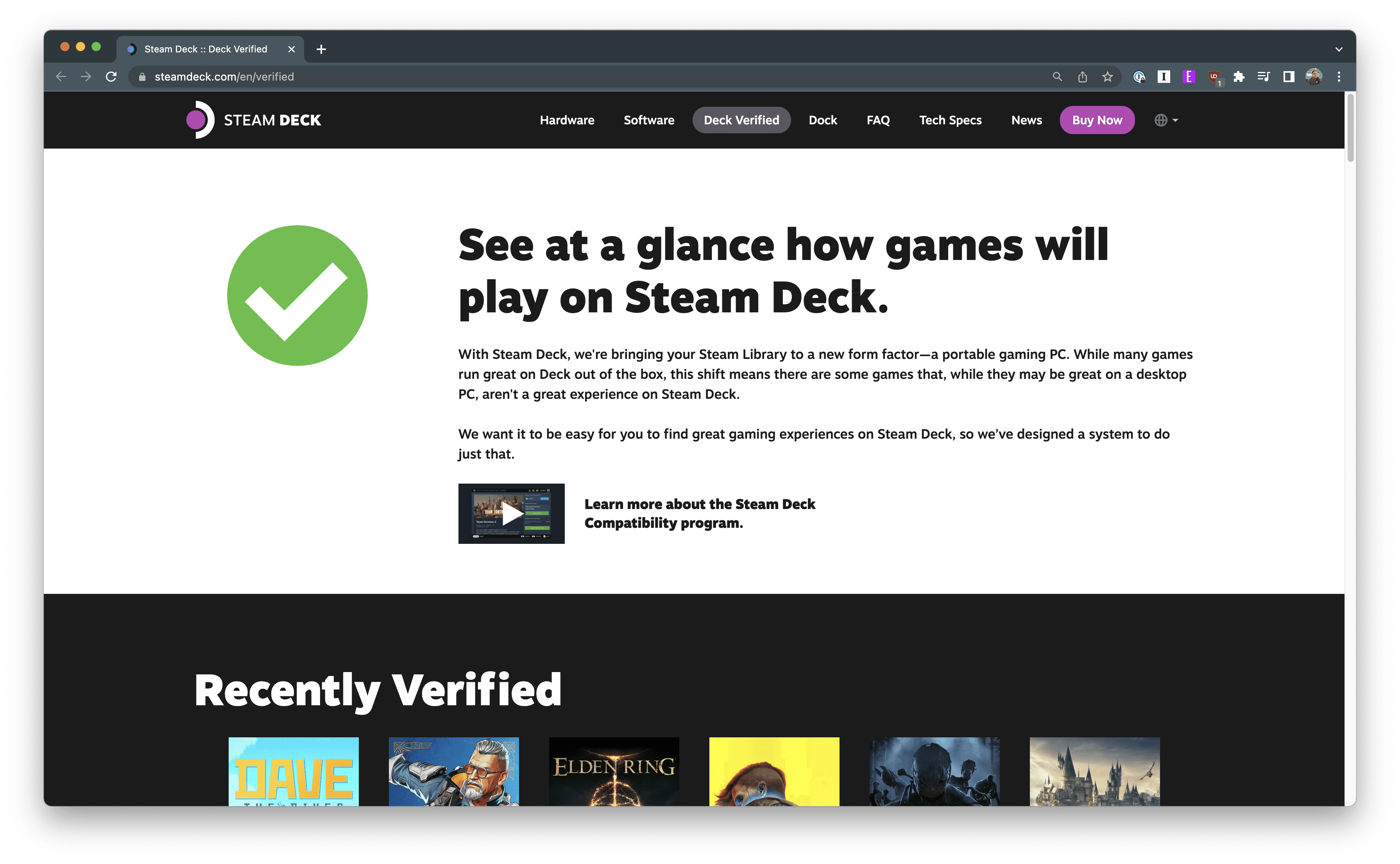 How to Check Game Compatibility on the Steam Deck - 1