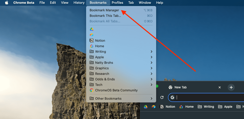 How to Export Chrome Bookmarks on Mac - 3