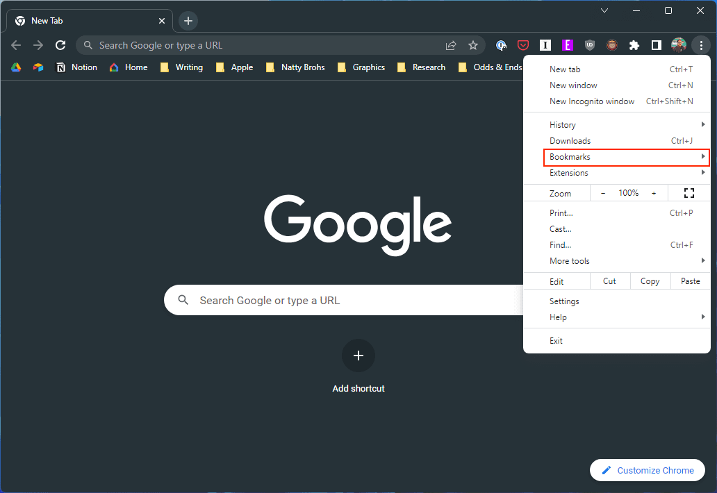 How to export Chrome bookmarks on Windows - 6
