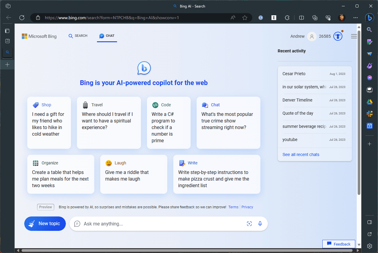 How to Get Access to Bing AI on Windows 11 in browser -2