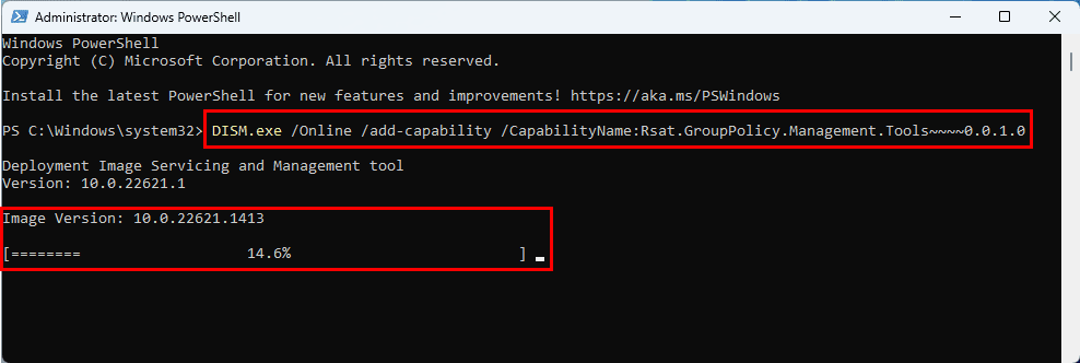 How to install Group Policy Management Console on Windows 11 using PowerShell
