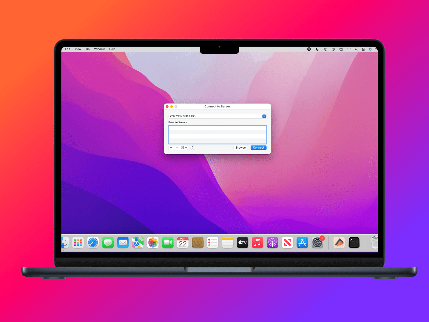 How to Map a Network Drive on a Mac