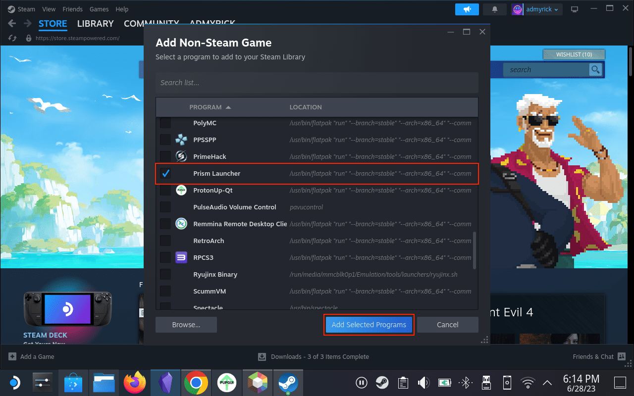 How to Play Minecraft on Steam Deck - 17
