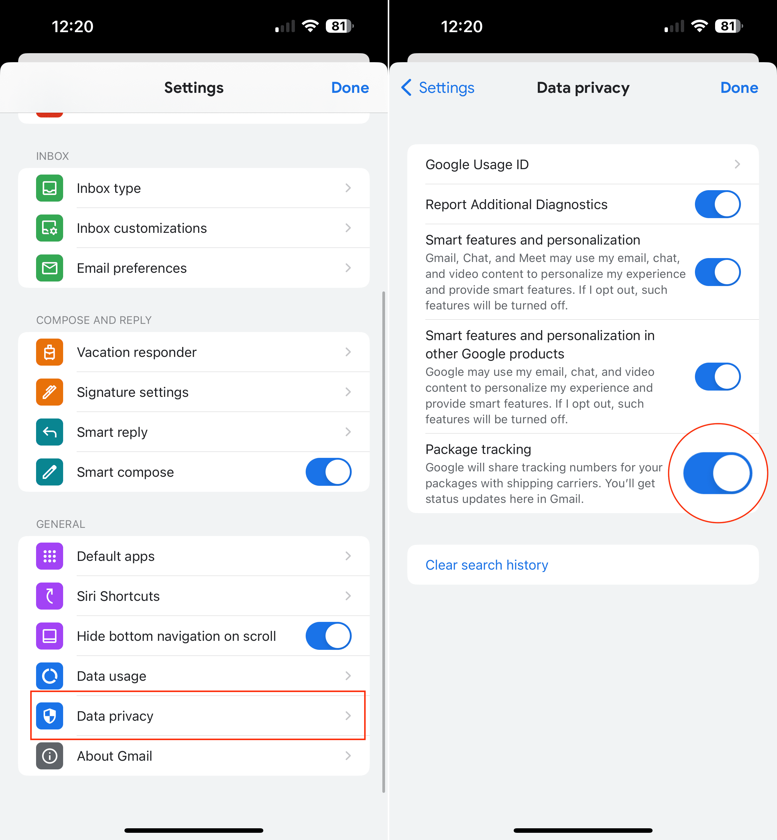 How to track deliveries in Gmail on iPhone - 2