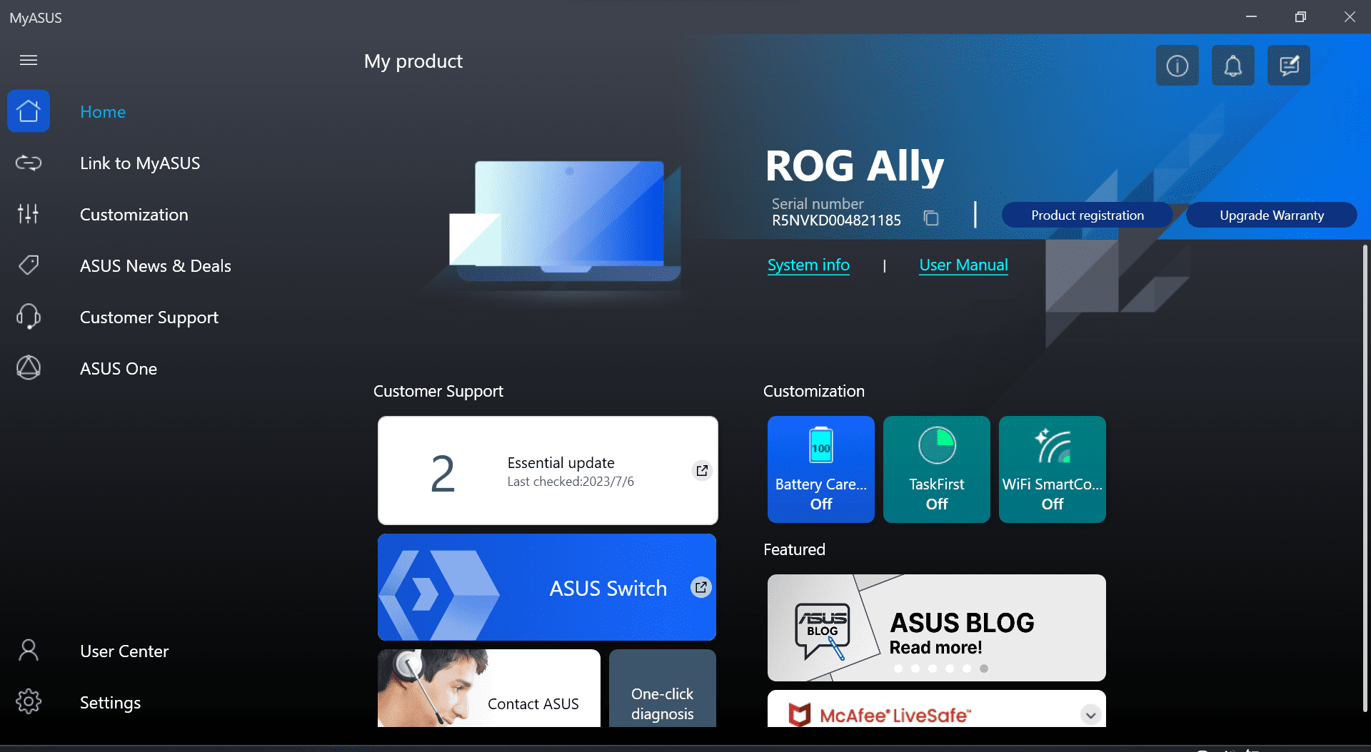 How to update BIOS on Asus ROG Ally - 6