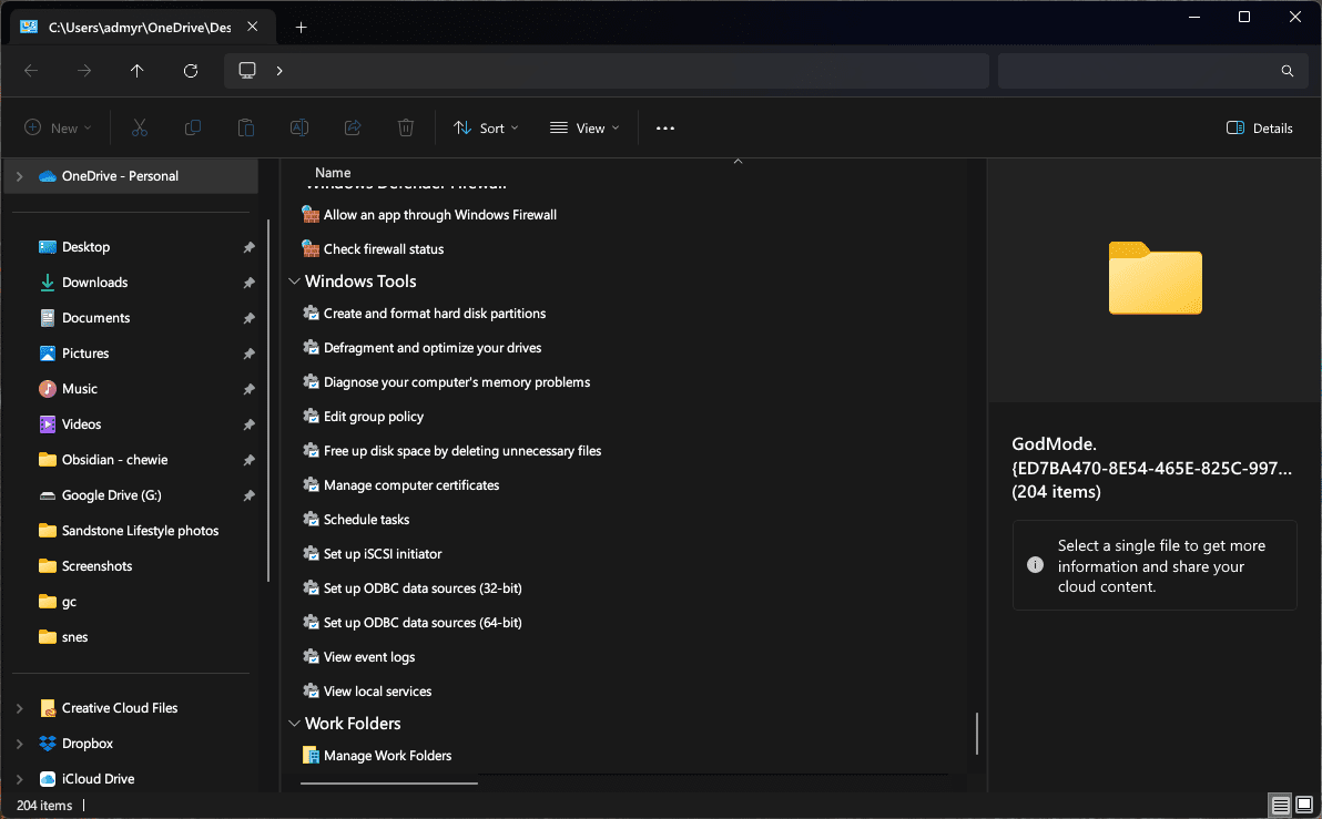 How to use God Mode in Windows 11 - 4