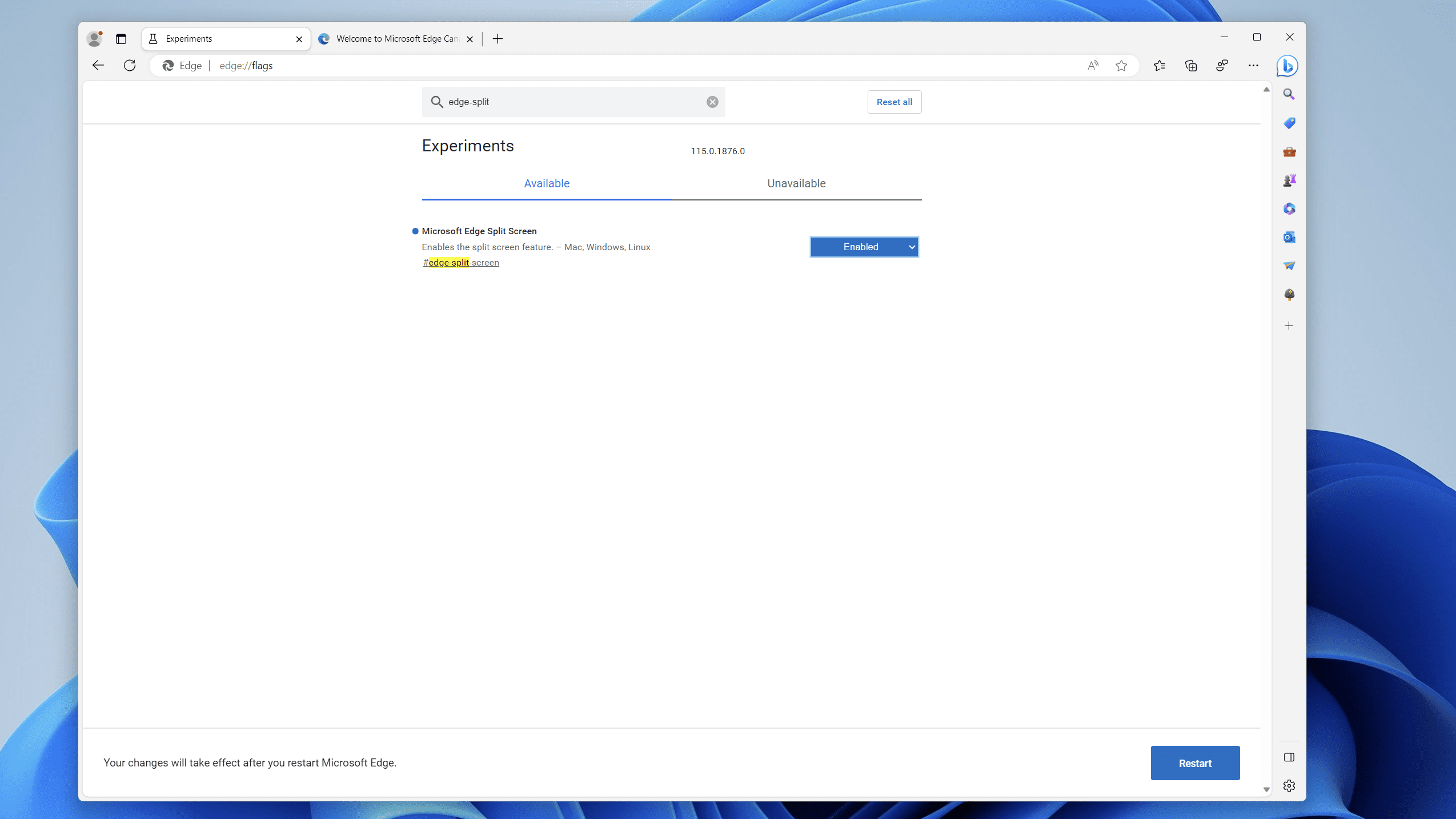 How to Use Split Screen in Microsoft Edge on Windows - 3