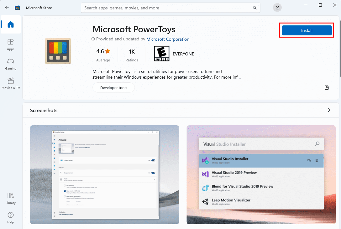 install powertoys