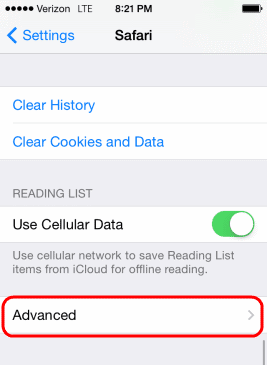 iOS Safari Advanced