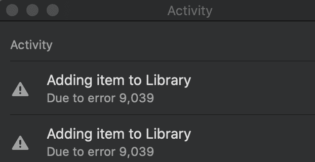 Troubleshooting iTunes Error 9039