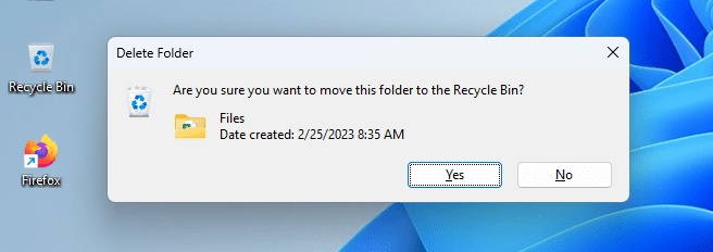 Learn how to Disable Display Delete Confirmation Dialog