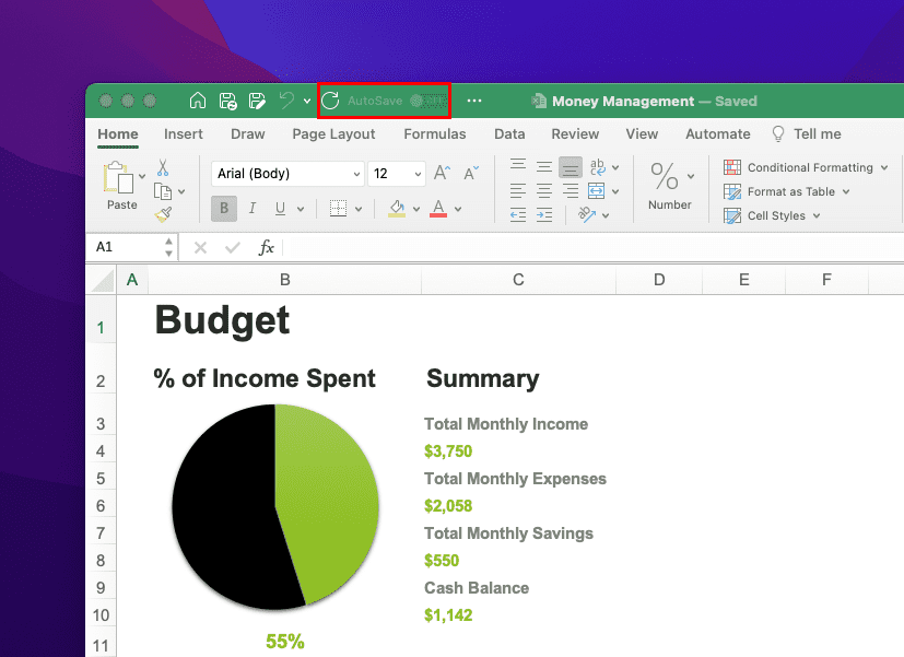 Learn how to turn on AutoSave in Excel for Mac