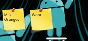 Add Reminder Notes To Android Home Screen