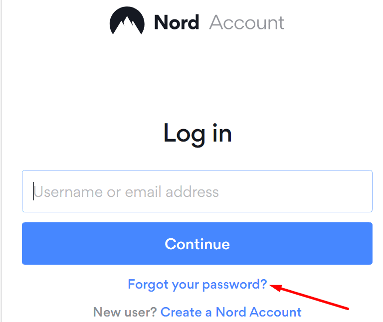 nordpass reset password