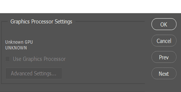 photoshop-GPU-unknown