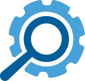 search gear icon large