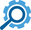 search gear icon