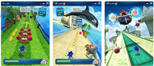 Best Apple Arcade Games Sonic Dash+