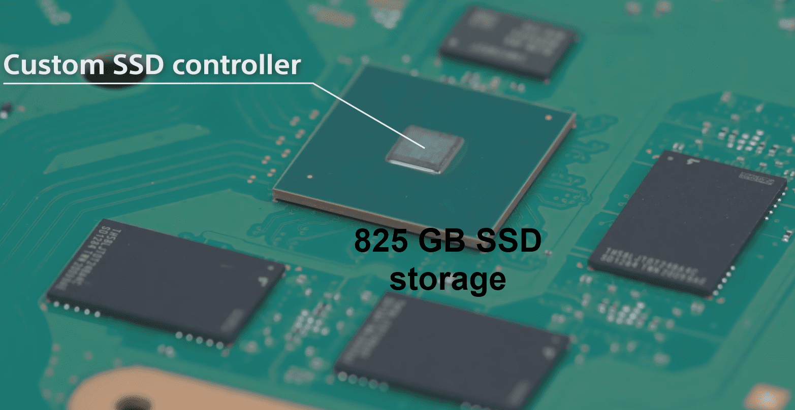 SSD configuration of PS5 (Photo Courtesy of Sony)