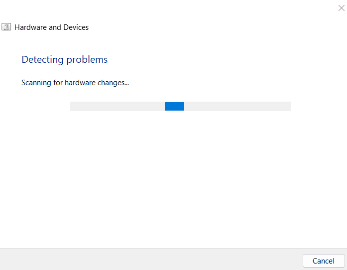 The tool will run the test and ask you to restart computer for completing updates