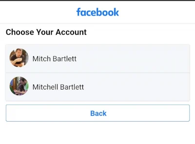 FB Select Account
